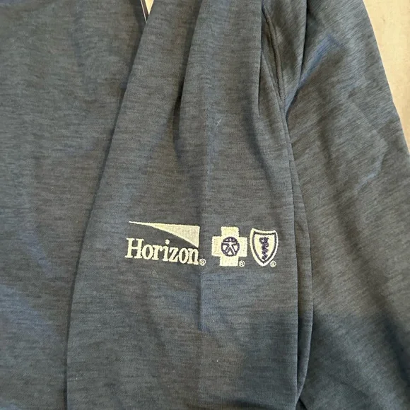 Johnnie-O Blue Performance Quarter Zip